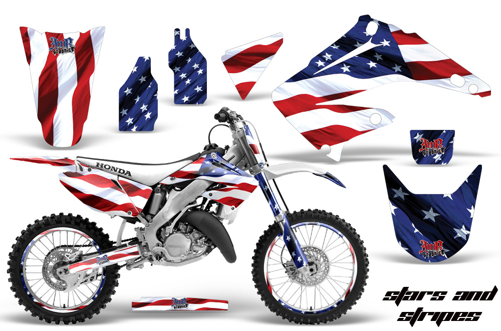 Honda CR 125 250 02 09 Graphics Kit S S NPs